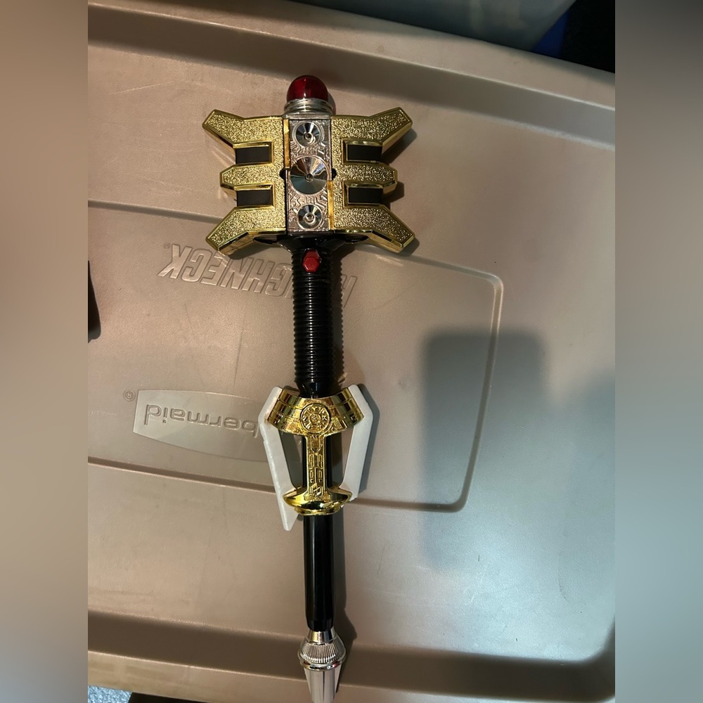Mighty Morphin Power Rangers Bandai  Zeo Golden Power Staff